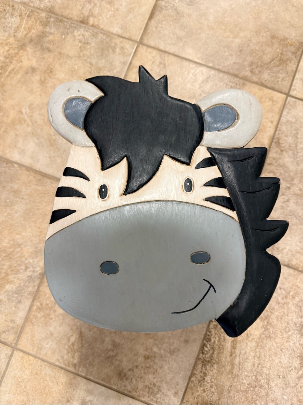 Kid’s Zebra Stool